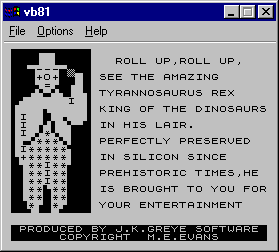 zx81 emulator windows