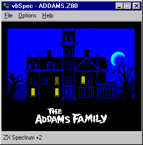 Addams Family Title Screen